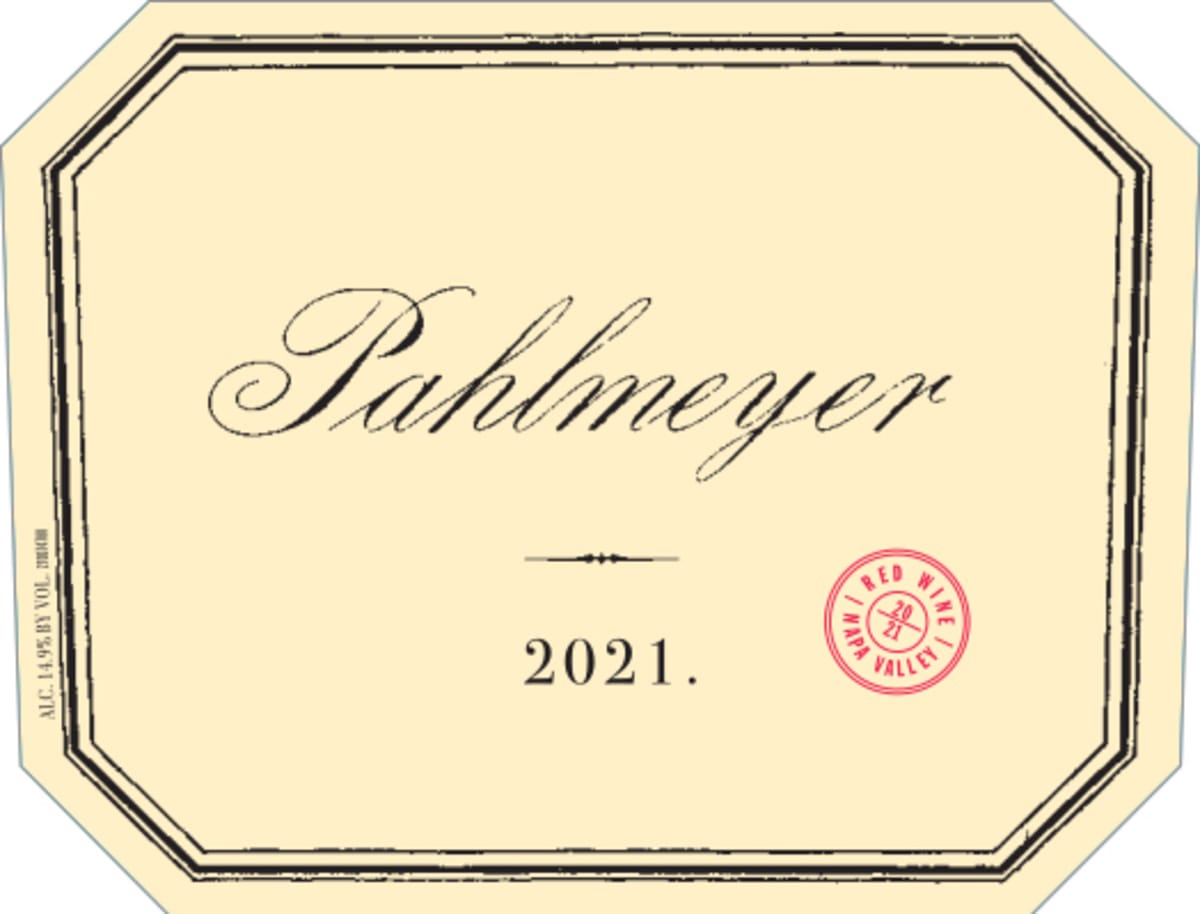 Pahlmeyer Napa Valley Red